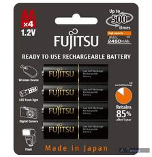 Аккумулятор Fujitsu AA 2450mAh * 4 (HR-3UTHC)