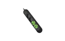 Мережевий фільтр живлення Voltronic F01U, 2раз EU + 2роз Universal, 3*USB Black (F01U-Black) - Фото