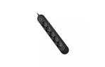 Сетевой фильтр питания Voltronic F05U, 5раз EU, 3*USB Black (F05U-Black)