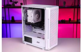 Компьютер персональный 2E Decimal Intel i7-12700F, 16Gb, F1TB, NVD4060TI-8, B660, G338W, 700W, FreeDos, белый - Фото