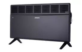 ARDESTO Конвектор электрический CH-2500MCA, 2500 Вт, 25 м2, закрытый нагрев. элемент, IP24, мех. управление, антрацит матовый - Фото