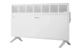 ARDESTO Конвектор электрический CH-2500MCW, 2500 Вт, 25 м2, закрытый нагрев. элемент, IP24, мех. управление, белый - Фото