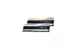 Модуль памяти для компьютера DDR5 32GB (2x16GB) 6000MHz Trident Z5 RGB Silver G.Skill (F5-6000J3238F16GX2-TZ5RS)