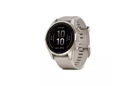 Смарт-годинник Garmin EPIX PRO (g2), 42mm, Saph, Soft Gold SS, Lt. Sand, GPS смарт (010-02802-11) - Фото