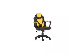 Кресло игровое GT Racer X-1414 Black/Yellow - Фото