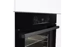 Gorenje Духовой шкаф электрический, 77л, A+, пар, дисплей, пиролиз, черный