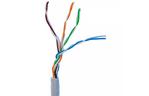 Кабель сетевой UTP 305м, CAT.5e, CU, REELEX, 4*2*0,51, PVC, indoor, grey GEAR (GEC-UTPCUR051305)