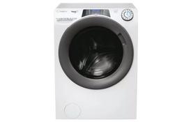 Candy Пральна машина фронтальна, 7кг, 1400, A+++, 45см, дисплей, пара, інвертор, люк сірий, білий - Фото
