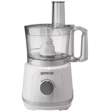 Gorenje Кухонная машина, 800Вт, чаша-пластик, корпус-пластик+металл, насадок-5, белый