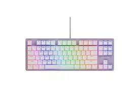 Клавиатура Hator Rockfall 2 Mecha TKL Orange USB Lilac (HTK-724) - Фото