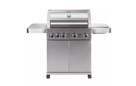Гриль-барбекю AL-KO Masport S/S 4 и набор для гриля (134222) - Фото