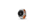 Смарт-часы Garmin fenix 7 Pro Saph Solar, Ti w/Fog Gry/Ember Orange Band, GPS (010-02777-21)