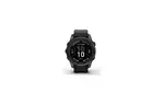 Смарт-часы Garmin fenix 7S Pro Saph Solar, Carbon Gray Ti w/Black Band, GPS (010-02776-11)