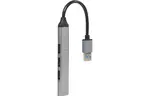 Концентратор Gembird USB-A to USB 3.1 Gen1 (5 Gbps), 3 х USB 2.0 (UHB-U3P1U2P3-02)