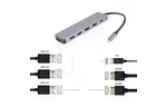 Концентратор Choetech USB-C 3-in-1 (A-CM-COMBO3-03)