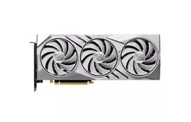 MSI Видеокарта GeForce RTX 4070 12GB GDDR6X GAMING X SLIM WHITE - Фото