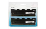 Модуль памяти для компьютера DDR4 16GB (2x8GB) 3200MHz Black Kudos eXceleram (EKBLACK4163222AD)