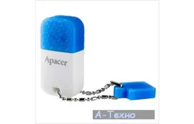 USB флеш накопитель Apacer 32GB AH154 white/blue USB 3.0 (AP32GAH154U-1) - Фото