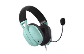 Наушники Hator Hyperpunk 2 USB 7.1 Black/Mint (HTA-848) - Фото