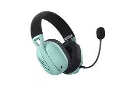 Наушники Hator Hyperpunk 2 Wireless Tri-mode Black/Mint (HTA-858) - Фото
