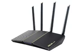 ASUS Маршрутизатор RT-AX57 AX3000 4xGE LAN 1xGE WAN WPA3 MU-MIMO OFDMA MESH - Фото