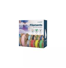 Пластик для 3D-принтера Gembird TPE, 1.75 мм, Black (3DP-TPE1.75-01-BK)