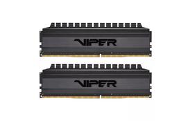 Модуль памяти для компьютера DDR4 16GB (2x8GB) 4000MHz Viper 4 Blackout Patriot (PVB416G400C9K) - Фото