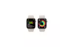 Смарт-часы Apple Watch Series 9 GPS 41mm Starlight Aluminium Case with Starlight Sport Band - M/L (MR8U3QP/A)