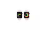 Смарт-часы Apple Watch Series 9 GPS 41mm Pink Aluminium Case with Light Pink Sport Band - M/L (MR943QP/A)