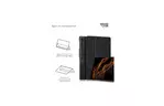 Чехол для планшета Armorstandart Samsung Galaxy Tab S8 Ultra/S9 Ultra (SM-X910/X916B/X918U) Black (ARM61445)