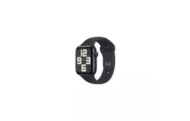Смарт-годинник Apple Watch SE 2023 GPS 44mm Midnight Aluminium Case with Midnight Sport Band - S/M (MRE73QP/A) - Фото