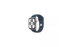 Смарт-часы Apple Watch SE 2023 GPS 44mm Silver Aluminium Case with Storm Blue Sport Band - S/M (MREC3QP/A)