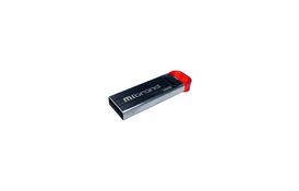 USB флеш накопичувач Mibrand 16GB Falcon Silver-Red USB 2.0 (MI2.0/FA16U7R) - Фото
