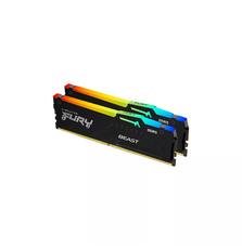 Модуль памяти для компьютера DDR5 64GB (2x32GB) 5600 MHz Beast RGB Kingston Fury (ex.HyperX) (KF556C36BBEAK2-64)