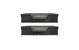 Модуль памяти для компьютера DDR5 64GB (2x32GB) 5600 MHz Vengeance Black Corsair (CMK64GX5M2B5600C40) - Фото