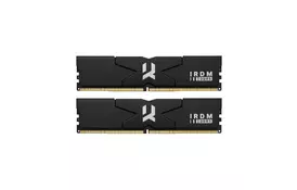 Модуль памяти для компьютера DDR5 32GB (2x16GB) 6000 MHz IRDM Black Goodram (IR-6000D564L30S/32GDC) - Фото