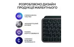Клавиатура Logitech MX Keys Plus Palmrest Wireless UA Graphite (920-011589)