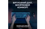 Комплект Logitech MX Keys S Plus Palmrest Wireless UA Graphite (920-011614)