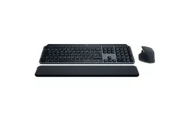Комплект Logitech MX Keys S Plus Palmrest Wireless UA Graphite (920-011614) - Фото