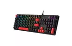 Клавиатура A4Tech Bloody S510R RGB BLMS Switch Red USB Black (Bloody S510R Fire Black)