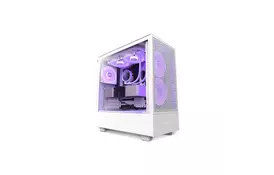 Корпус NZXT H5 Flow RGB 2023 All Black Edition (CC-H51FW-R1) - Фото