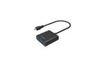 Переходник micro HDMI M to VGA F 0.3m 4K/2K Black Voltronic (YT-C-mcHDMI(M)/VGA(F)-B)
