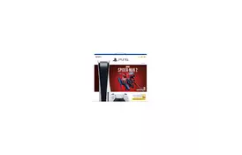 Игровая консоль Sony PlayStation 5 Ultra HD Blu-ray 825GB+ (Marvel's Spider-Man 2) (1000039695) - Фото