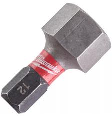 Набор бит Milwaukee SHOCKWAVE, Hex12, 25мм, 2шт (4932430900)