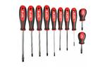 Набор отверток Milwaukee магнитных с трехгранной рукояткой PH/PZ/SL 10шт (4932471808)
