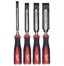 Стамеска Milwaukee набор плоских 6, 12, 19, 25 мм – 4 ед. (4932479897)