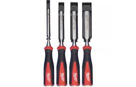 Стамеска Milwaukee набір пласких 6, 12, 19, 25 мм - 4 од. (4932479897) - Фото