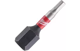 Набор бит Milwaukee SHOCKWAVE Hex2.5, 25мм, 2шт (4932430893) - Фото