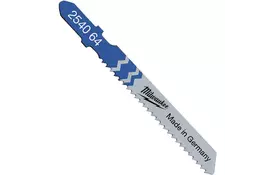 Полотно Milwaukee для лобзика T118B, 55мм/шаг зуба 2,0, 5шт, универсальные (4932254064) - Фото