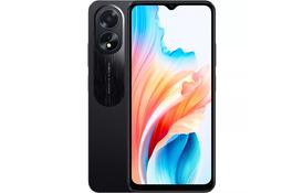 Мобільний телефон Oppo A18 4/128GB Glowing Black (OFCPH2591_ BLACK_4/128) - Фото